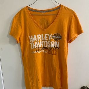 Harley Davidson Smoky Mountain ladies short sleeve shirt Medium Motorcycles